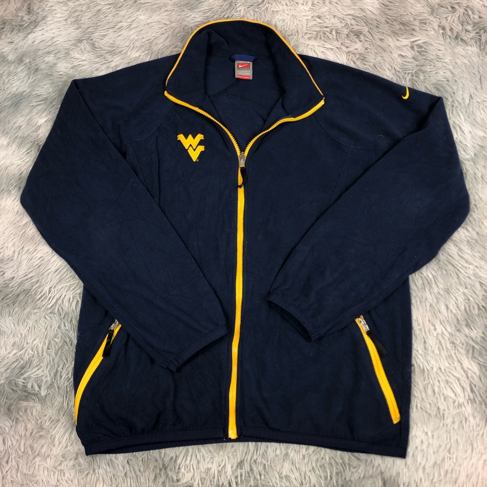 Nike Team Therma Fit West Virginia Fleece Jacket